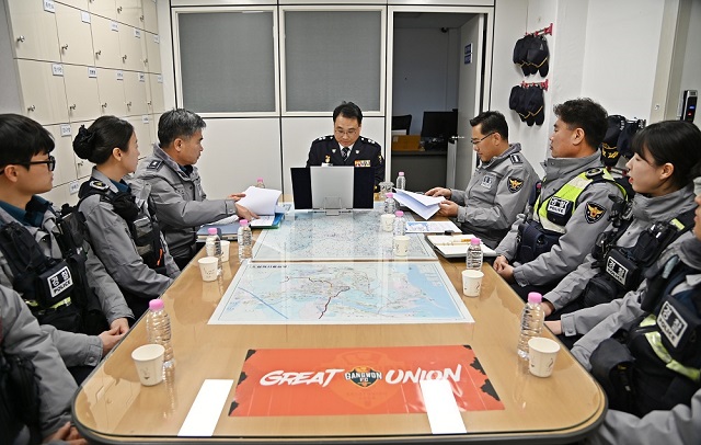 삼척경찰서 치안현장 방문(2)-정라지구대2