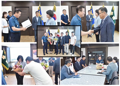 검거 유공자 표창 수여-검거유공자 표창수여