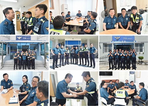 철원 지역경찰관서 방문-8. 22. 철원서 치안현장 방문