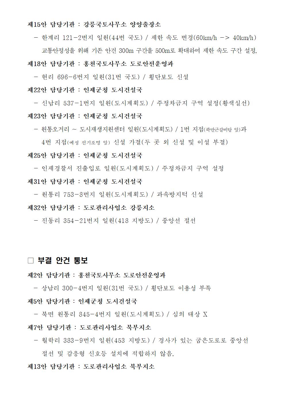 2026년 제2차 교통안전시설 심의위원회 개최 결과 알림-26년 제2차 교통안전시설심의위원회 결과004