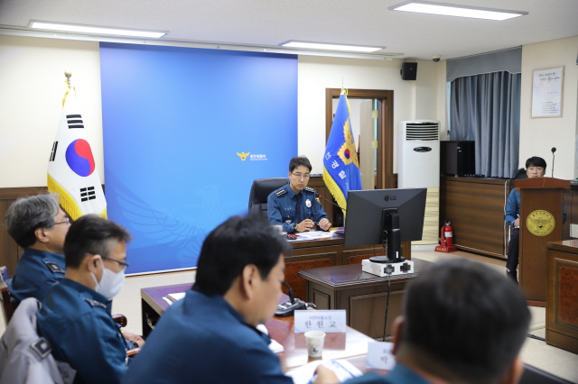 경찰서 지휘부 업무보고 및 협력단체장 등 접견-IMG_6636