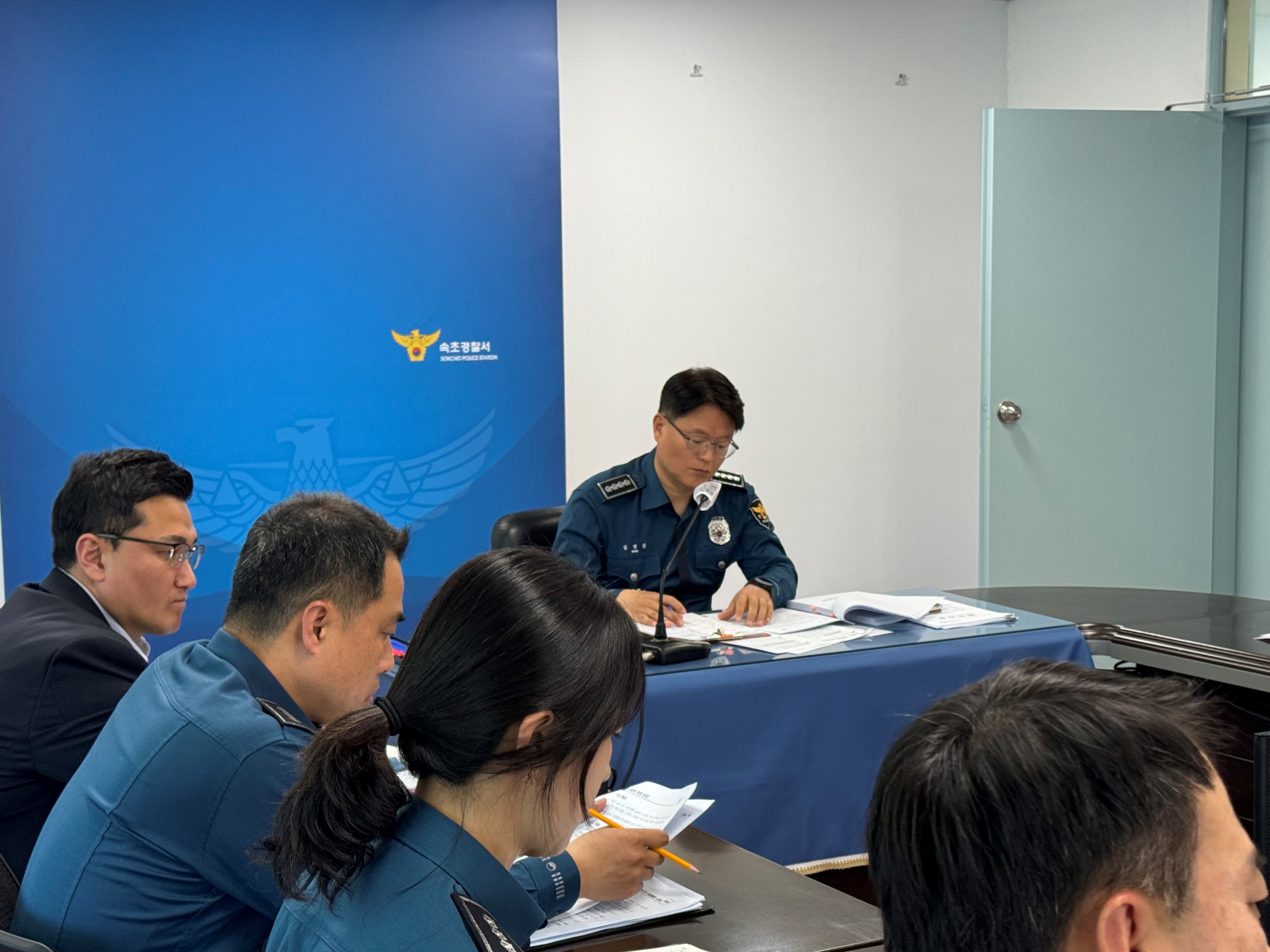 범죄예방대응 전략회의 개최(4. 28)-IMG_7967(측면)