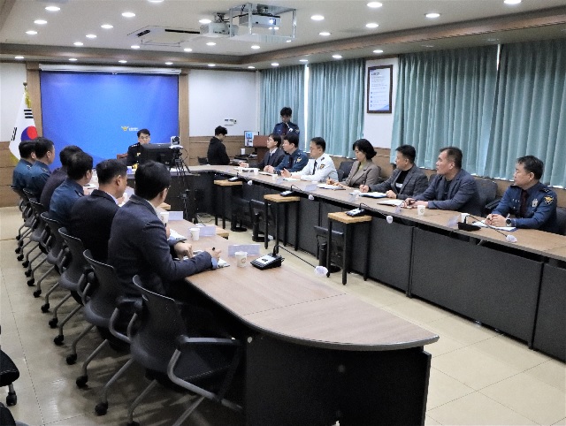 제70대 이동승 영월경찰서장 취임간담회-서장님 취임간담회